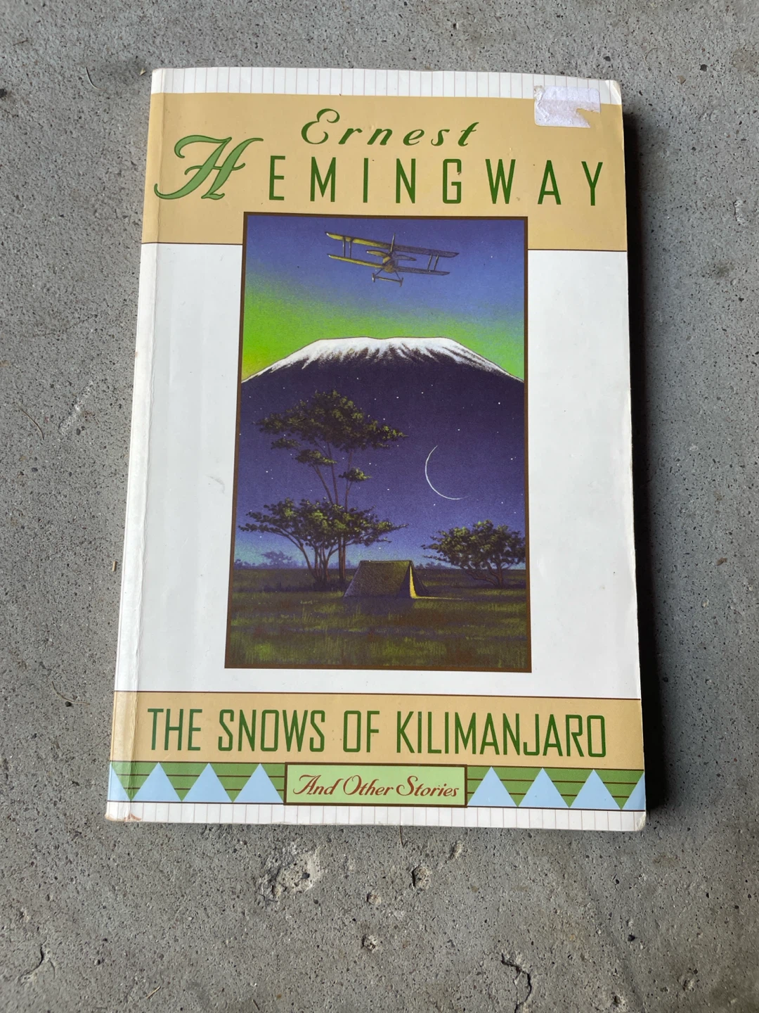 The Snows of Kilimanjaro and Other Stories by Ernest Hemingway