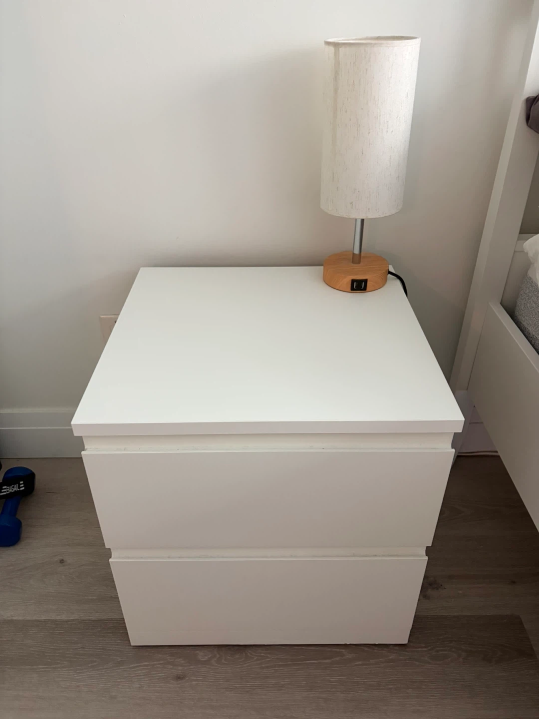 Ikea Storlinka Bedside Table (white)
