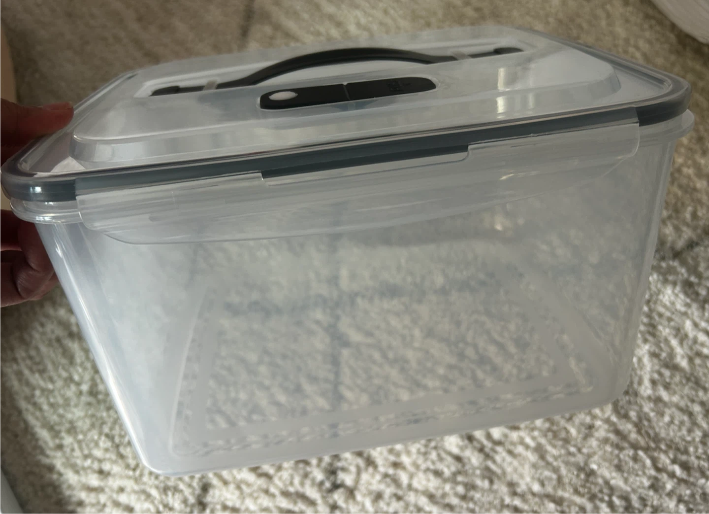 Clear Food Storage Container - photo 2