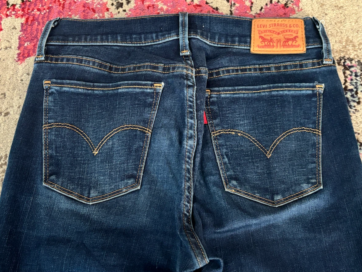 Levi's 710 Super Skinny Jeans Size 27 - photo 4