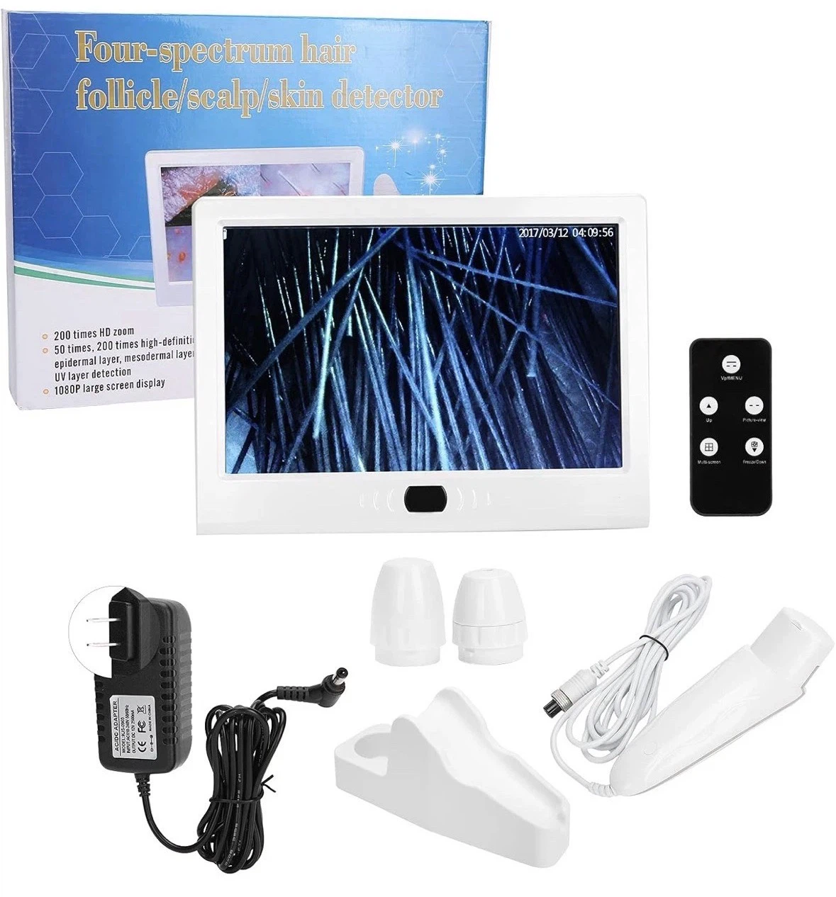 Scalp Detector, 13inch 50X/200X Lens Multi‑Functional - photo 2
