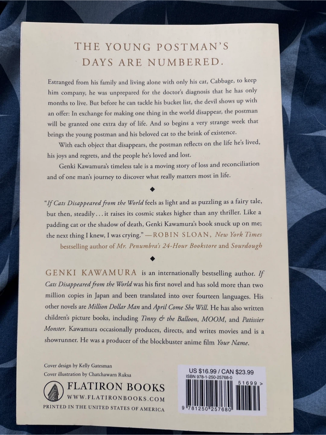If Cats Disappeared From the World Novel by Genki Kawamura - photo 2