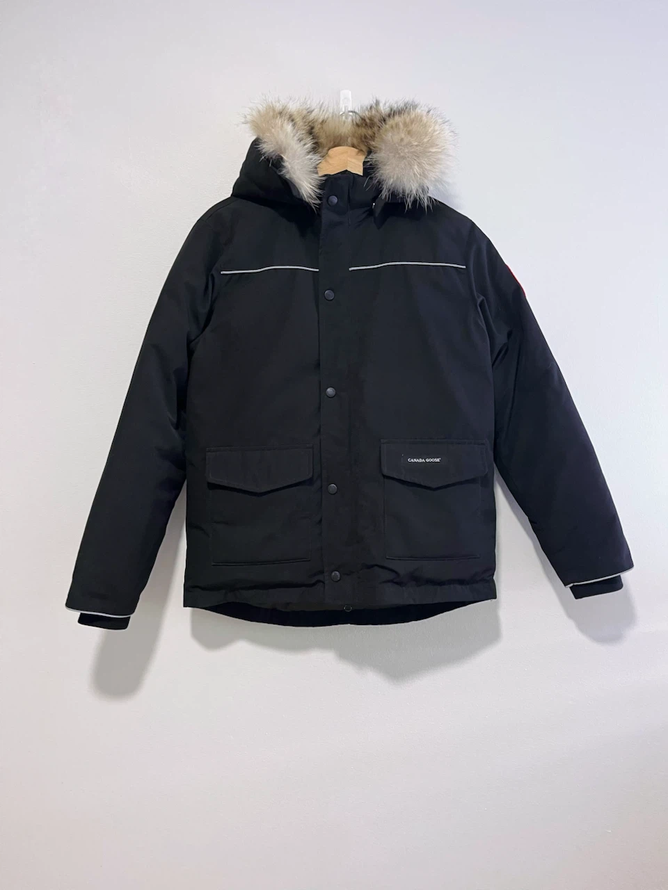 100% authentic Canada Goose black hooded parka - photo 2