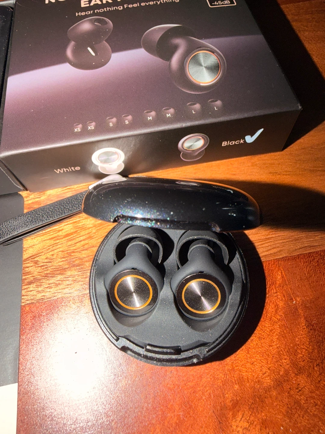 Noise Cancelling Ear Plugs - Black New - photo 3