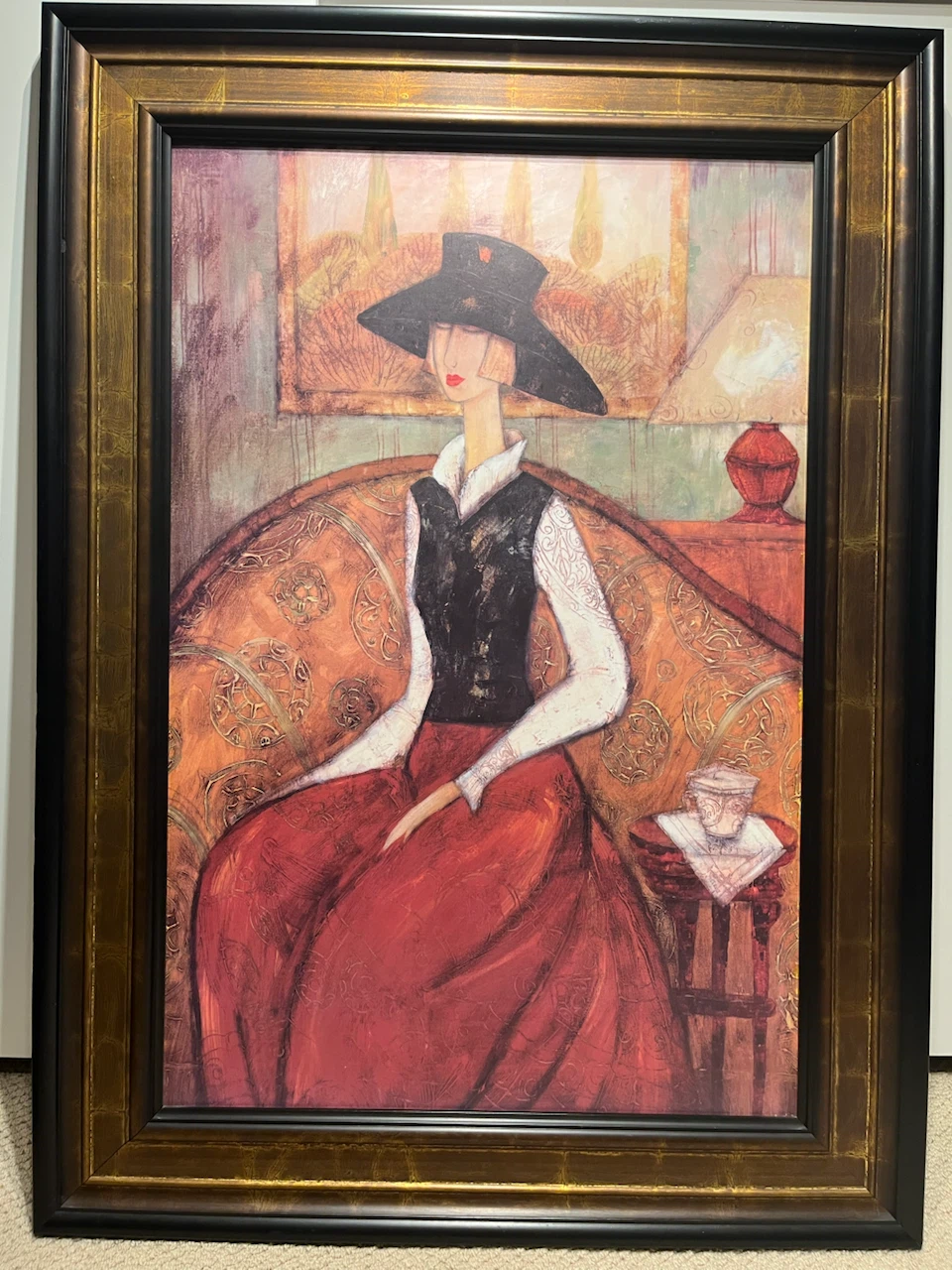 Large Ren-Wil Framed Textured Wall Art - photo 2