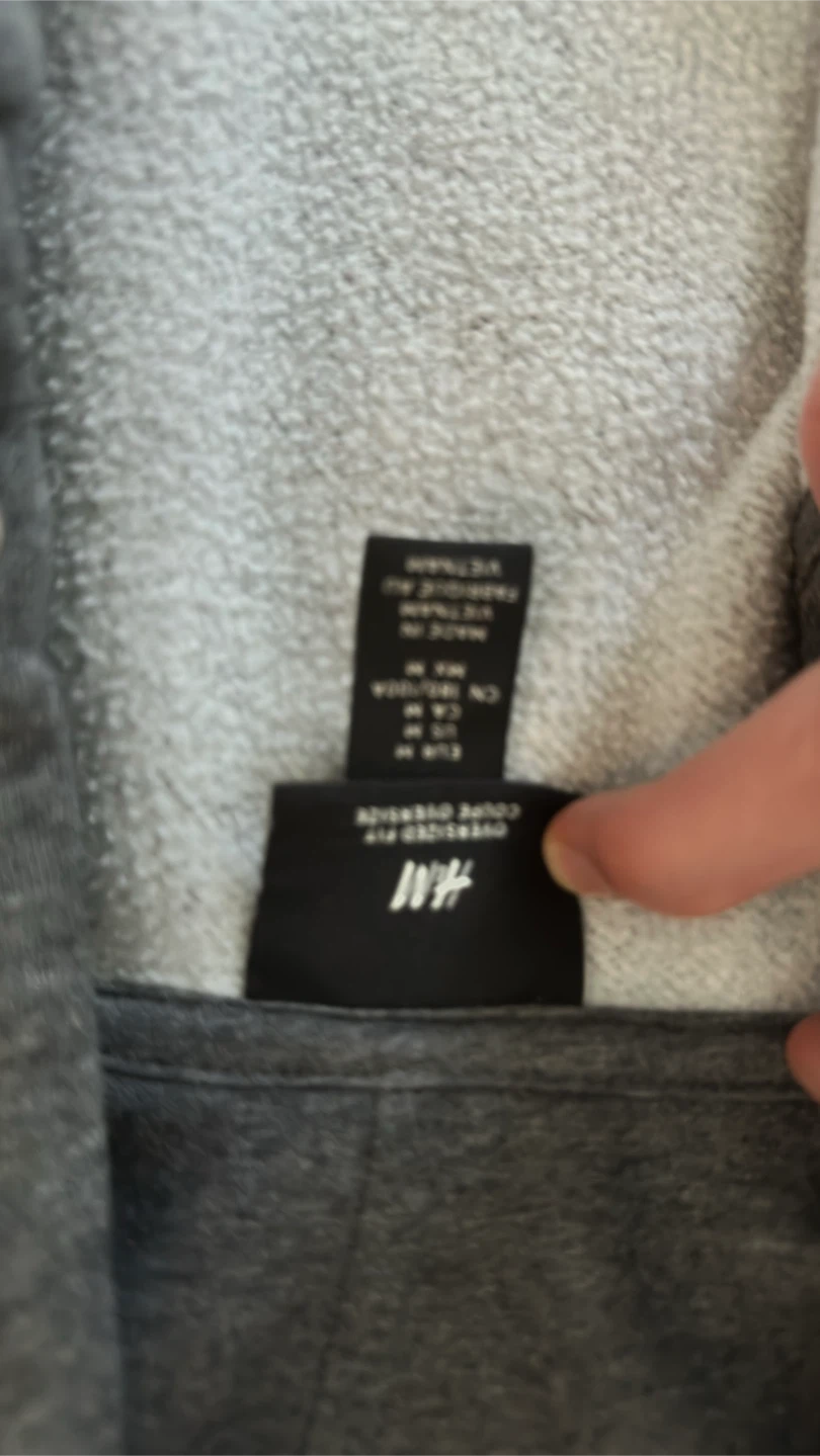 H&M Grey Zip-Up Hoodie - photo 3