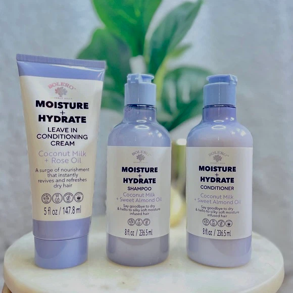 Bolero Moisture + Hydrate Hair Care Set