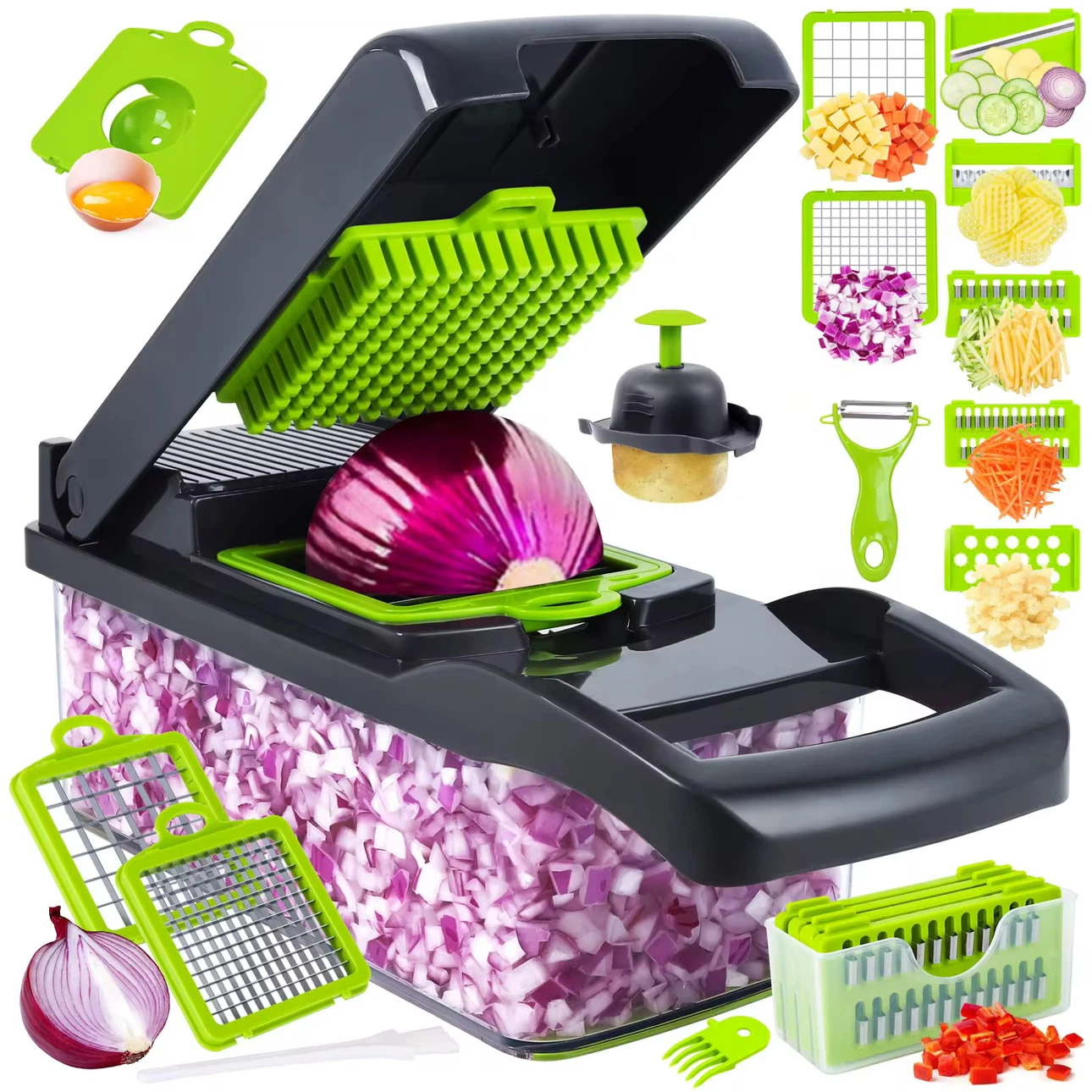 11-Piece Vegetable Chopper and Slicer Set