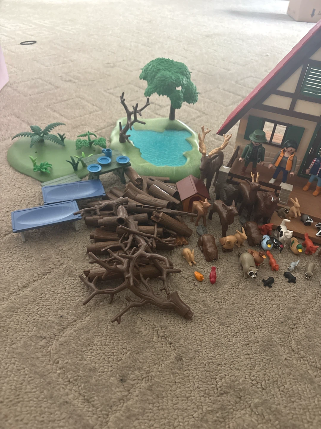 Playmobil forest lodge set - photo 4