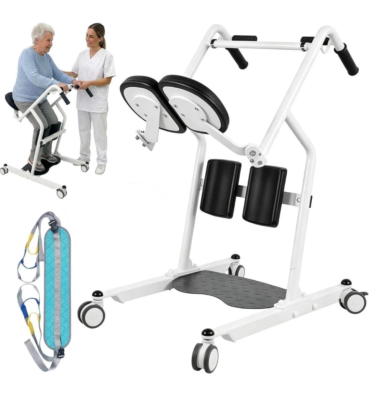 Sit to Stand Lift for Elderly Patient Transfer Home Care400lb