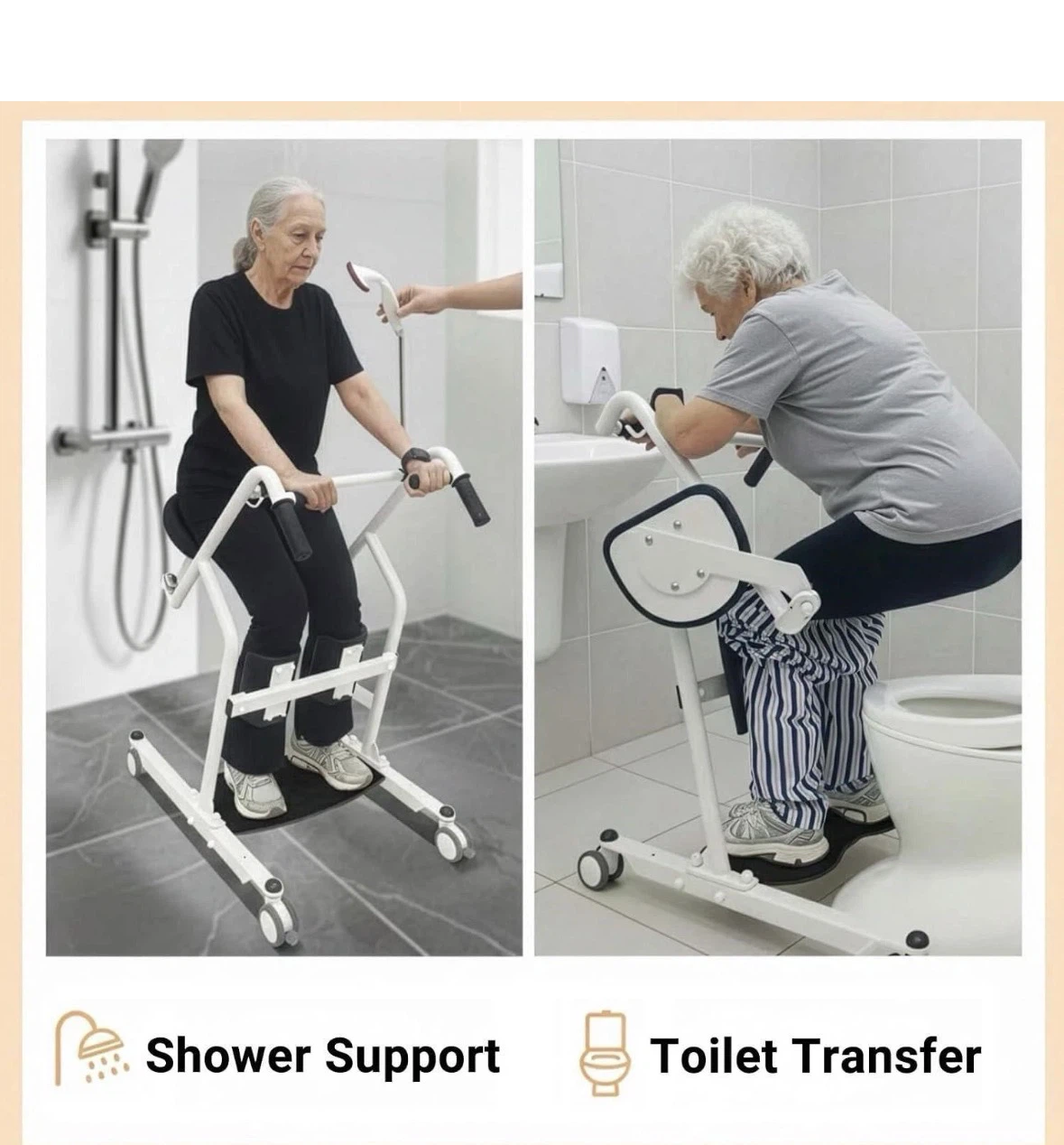 Sit to Stand Lift for Elderly Patient Transfer Home Care400lb - photo 3