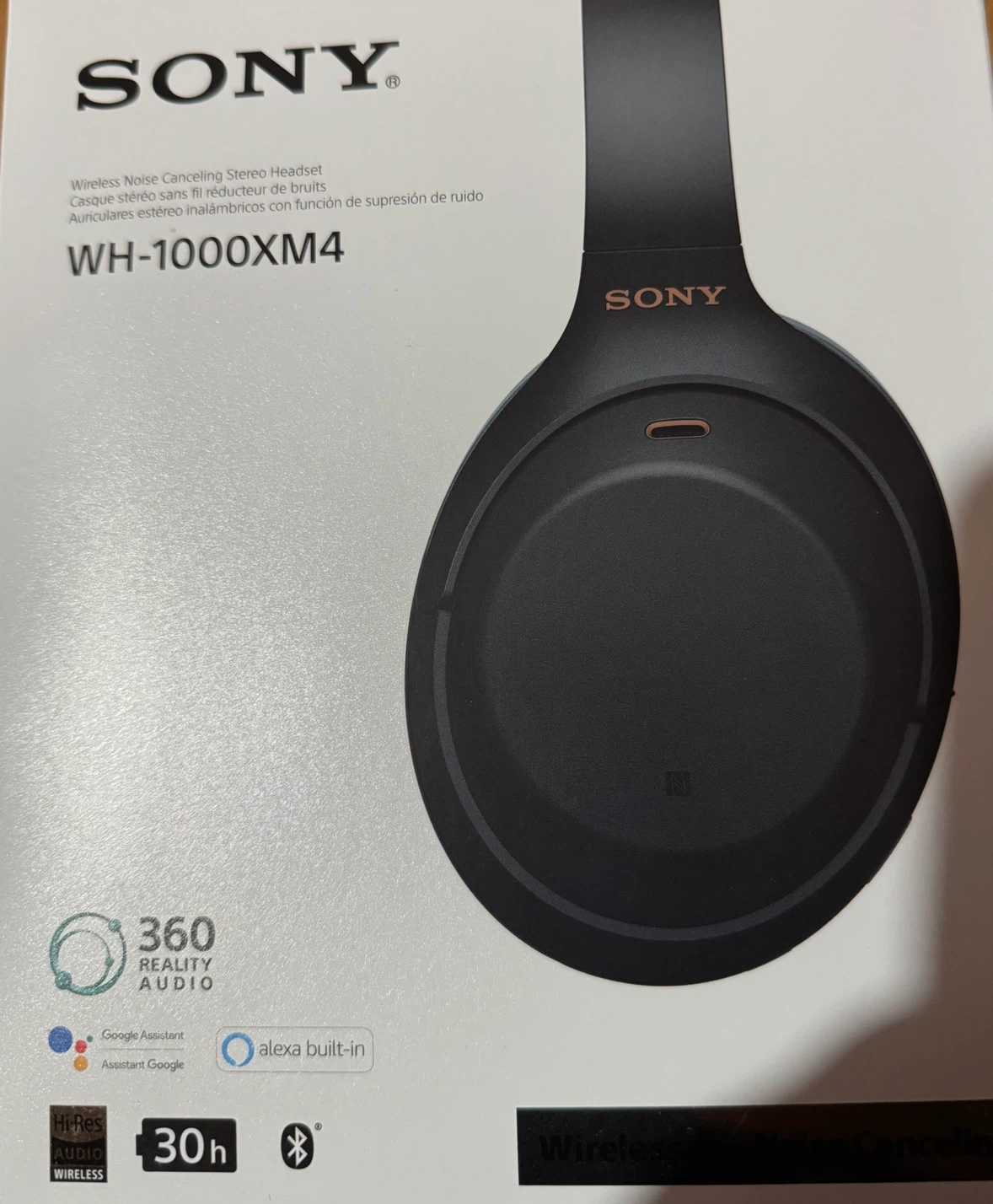 Sony XM4 headphones