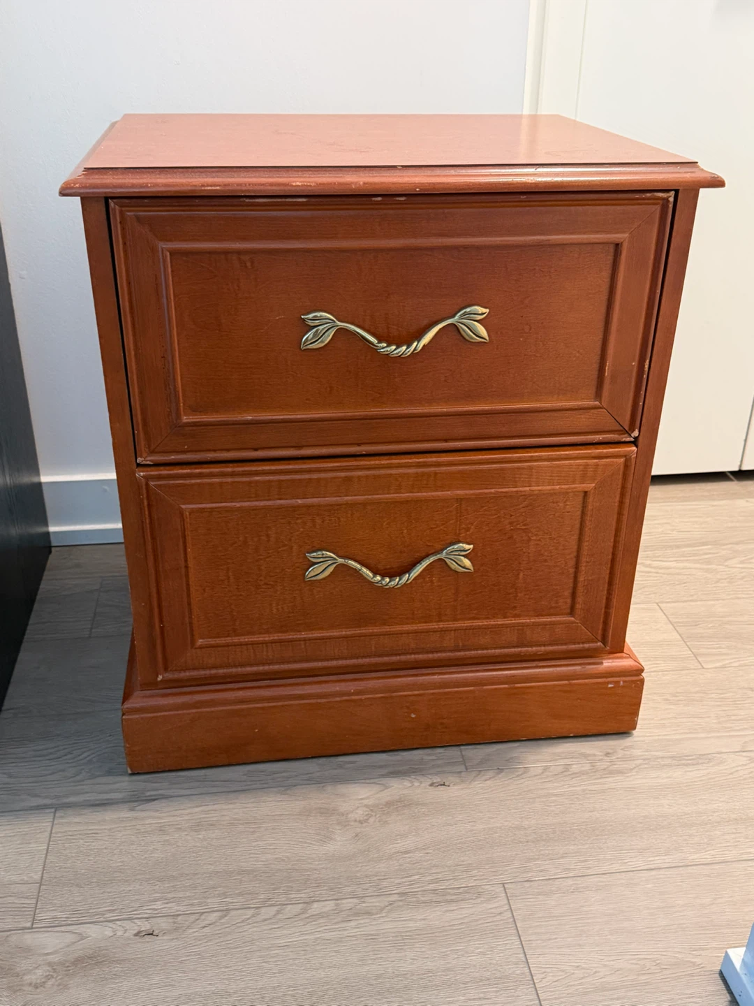vintage Wood Chest of Drawers - photo 2