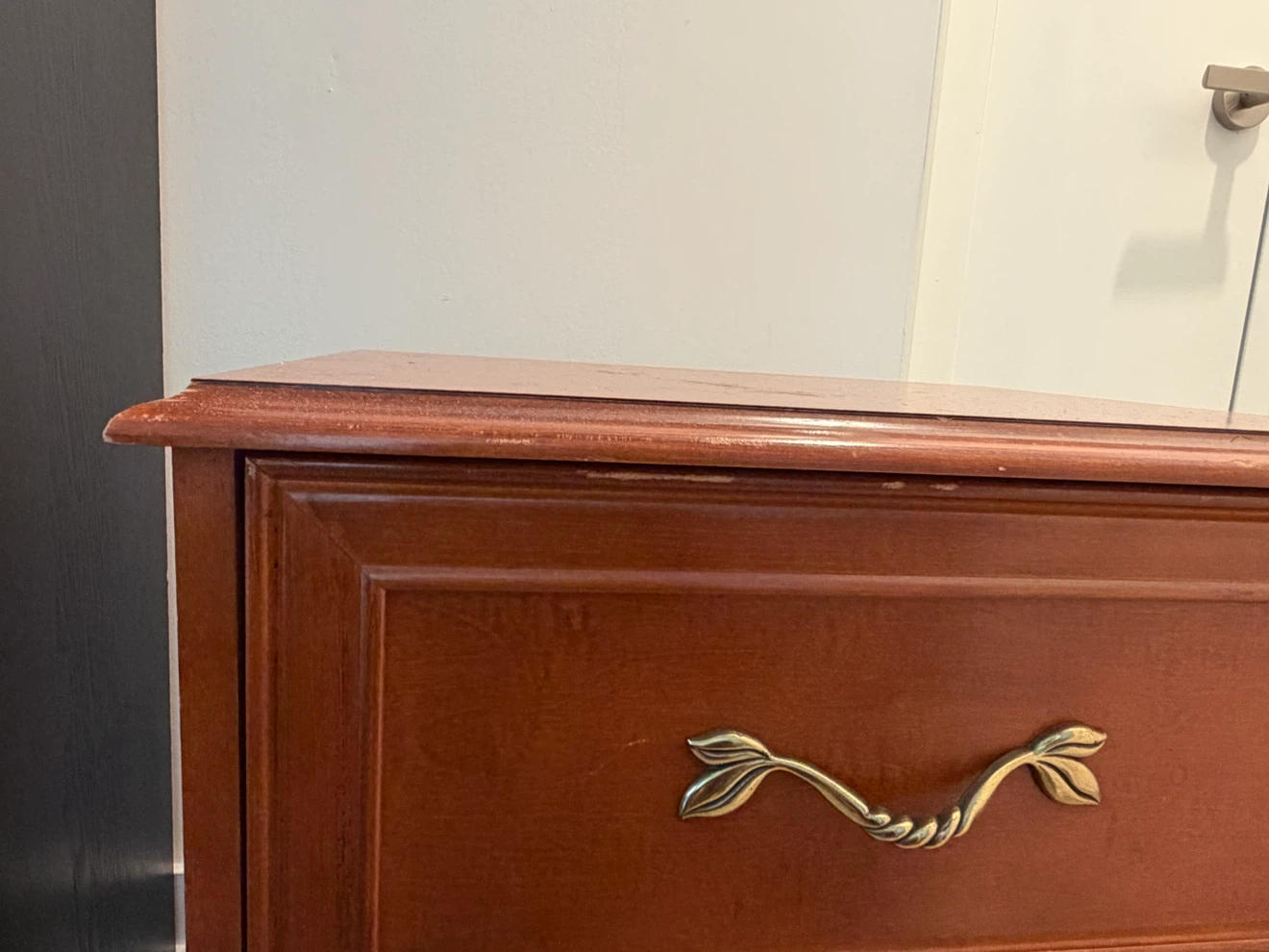 vintage Wood Chest of Drawers - photo 4