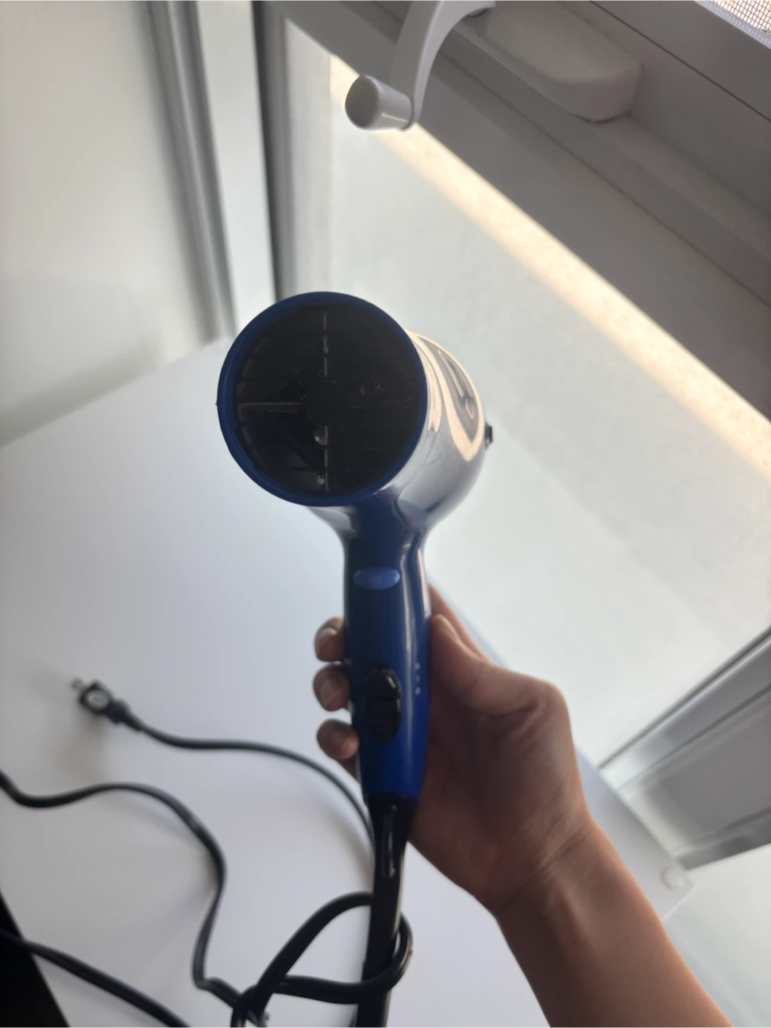 MOVING OUT SALE Conair Blue Hair Dryer - photo 2