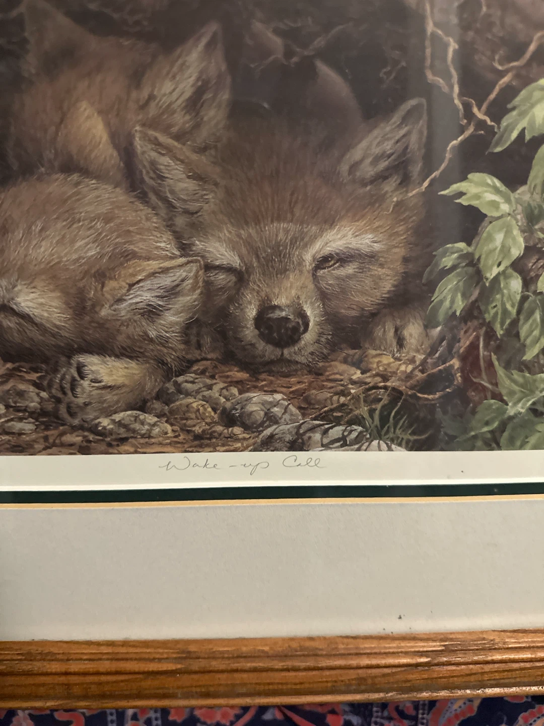 Framed "Wake-up Call" Print by R.M. Condon (1050/4950) - photo 3