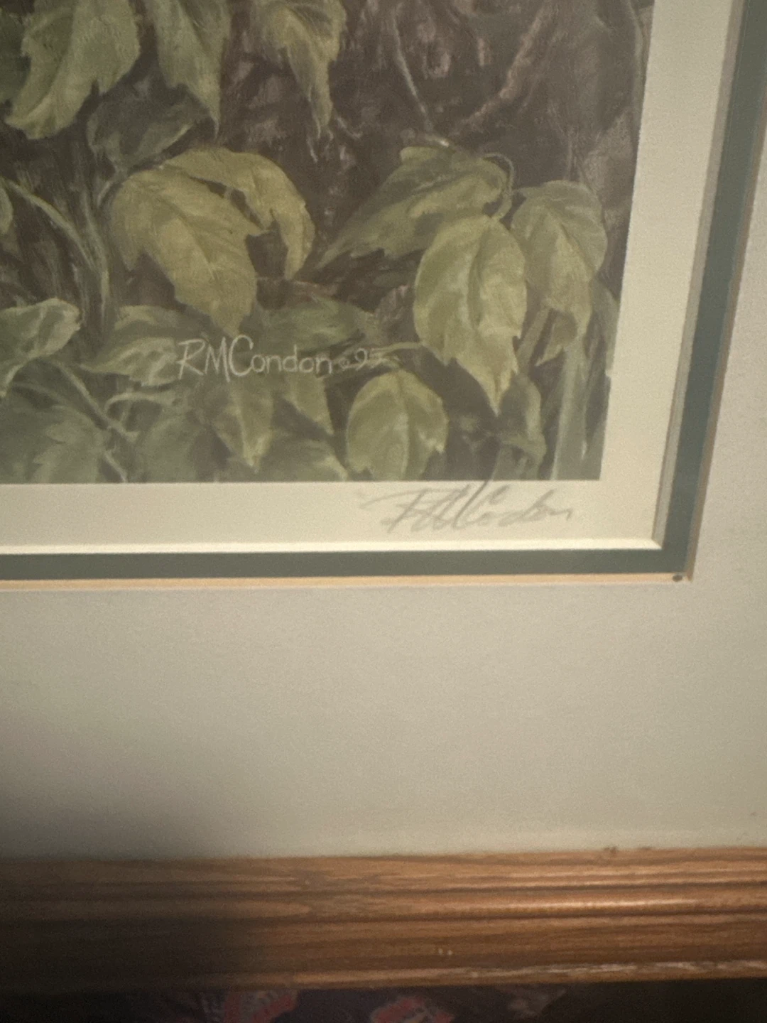 Framed "Wake-up Call" Print by R.M. Condon (1050/4950) - photo 4