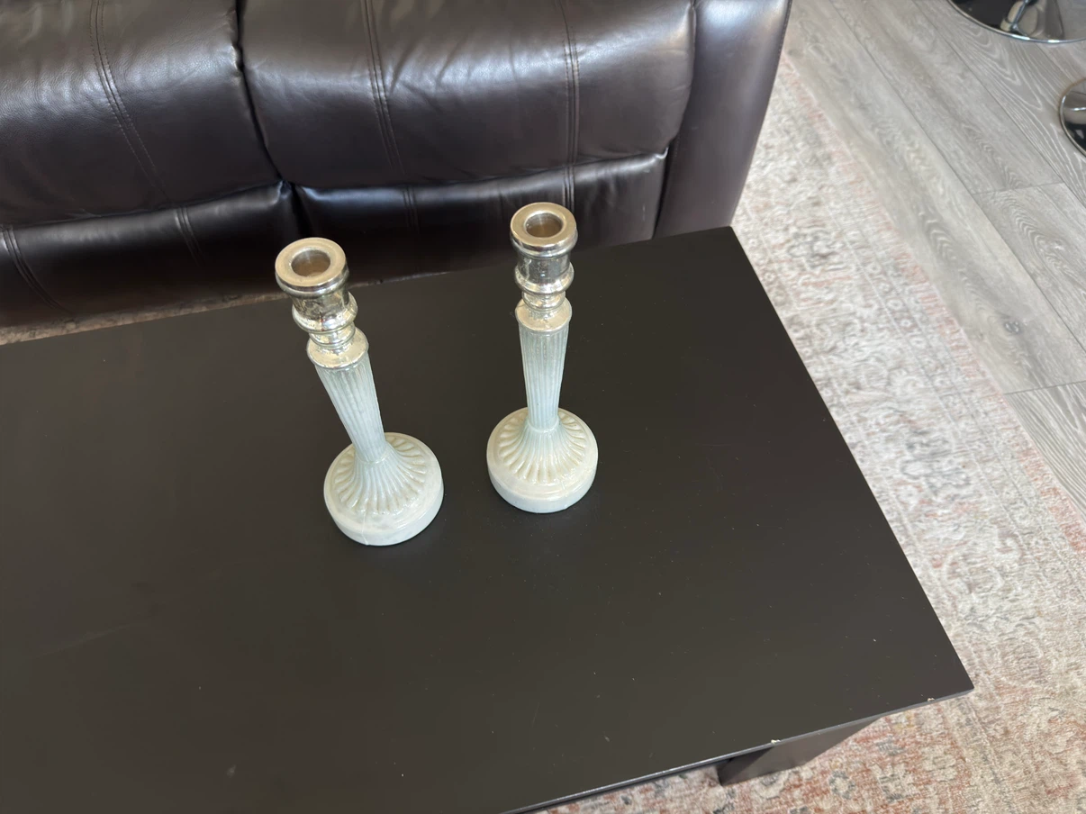 Pair of Decorative Candlesticks