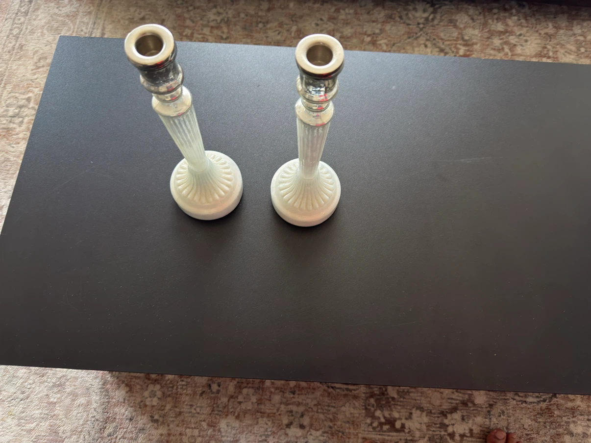 Pair of Decorative Candlesticks - photo 2
