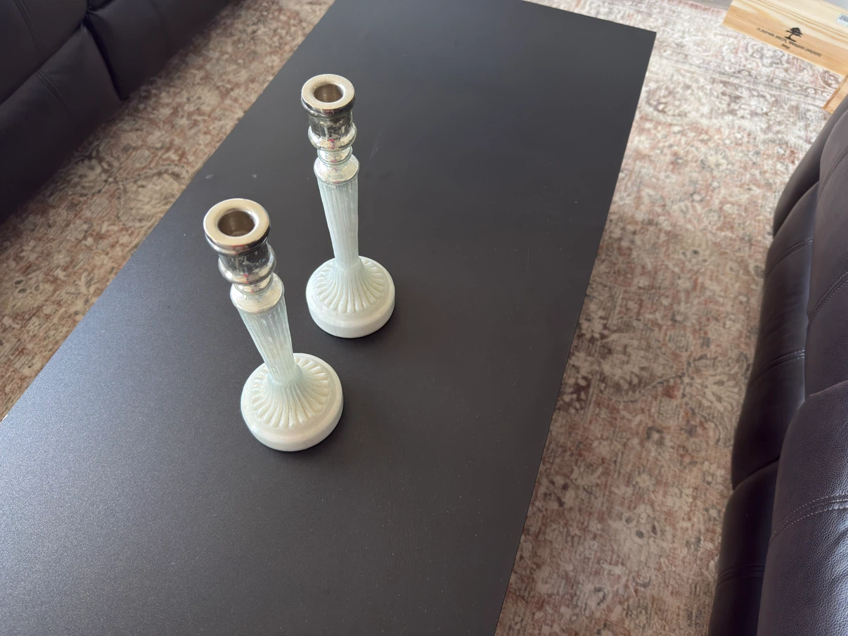 Pair of Decorative Candlesticks - photo 4