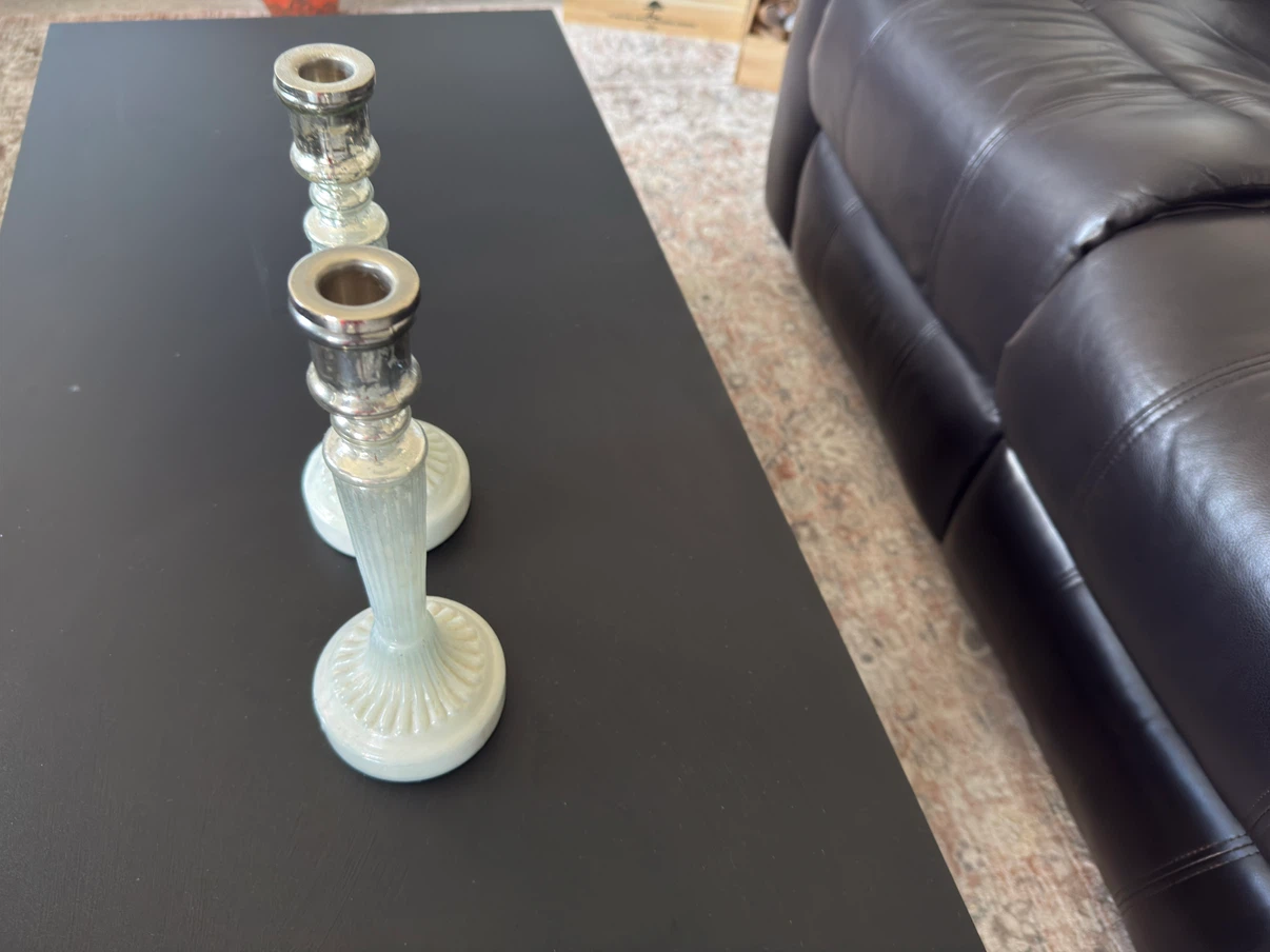 Pair of Decorative Candlesticks - photo 5