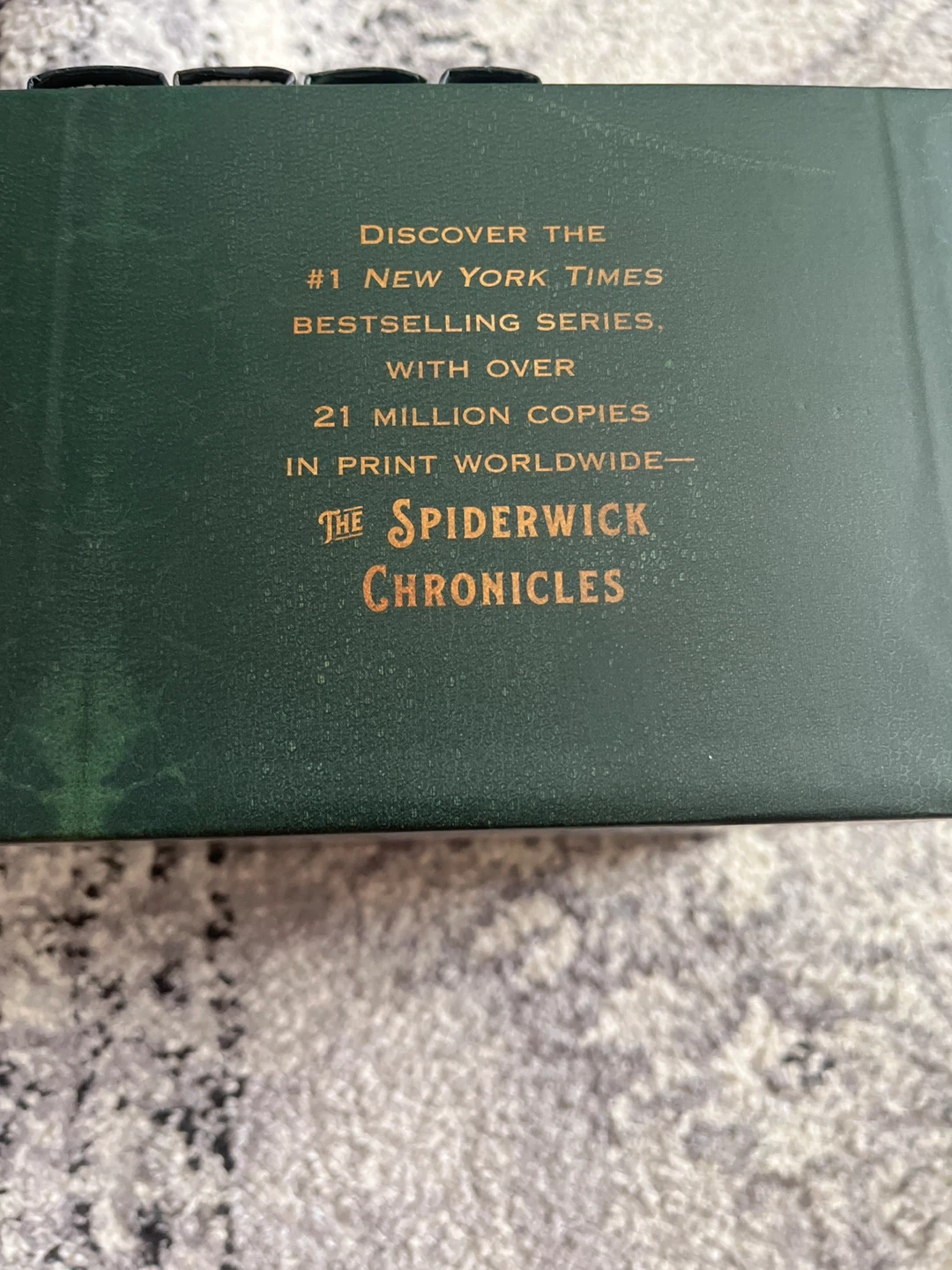 The complete boxed set of the spiderwick - photo 4