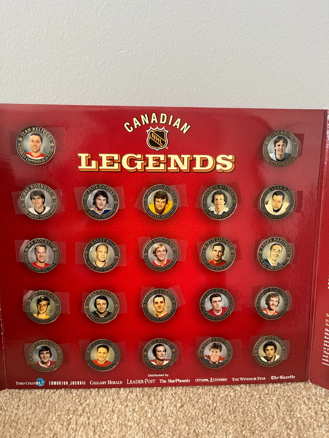 Canadian Legends Hall of Fame Medallion Collection - photo 3
