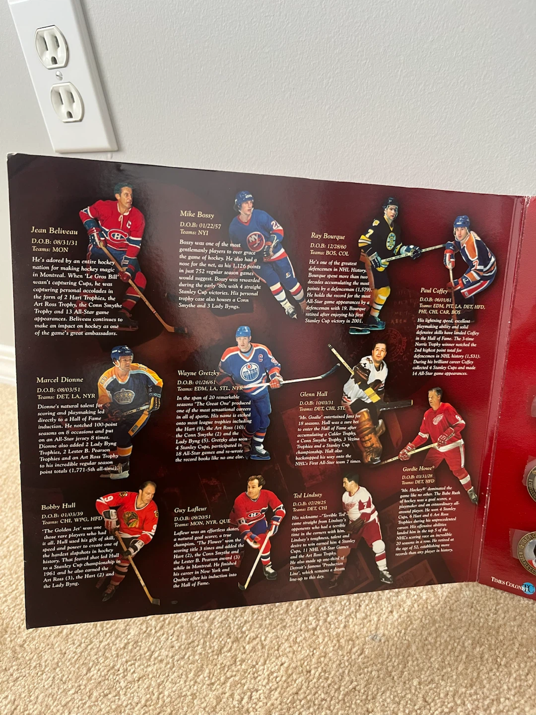 Canadian Legends Hall of Fame Medallion Collection - photo 4