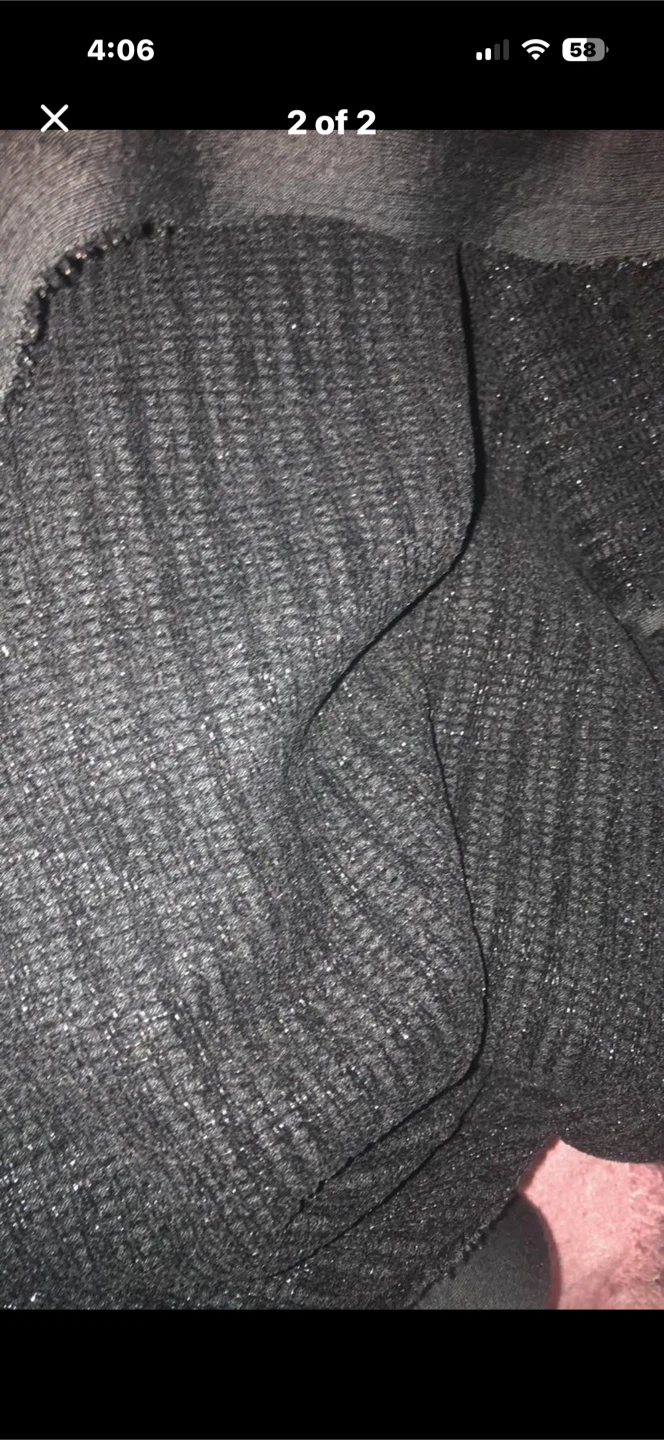 Black Textured Fabric 4 metre - photo 2