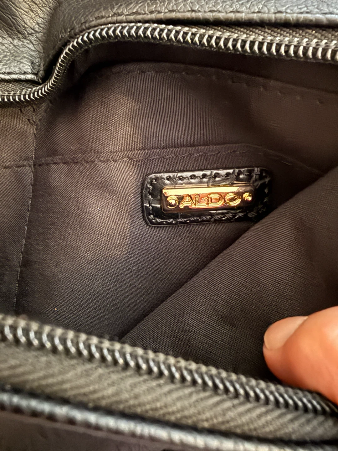 ALDO Black Clutch with Chain - photo 4