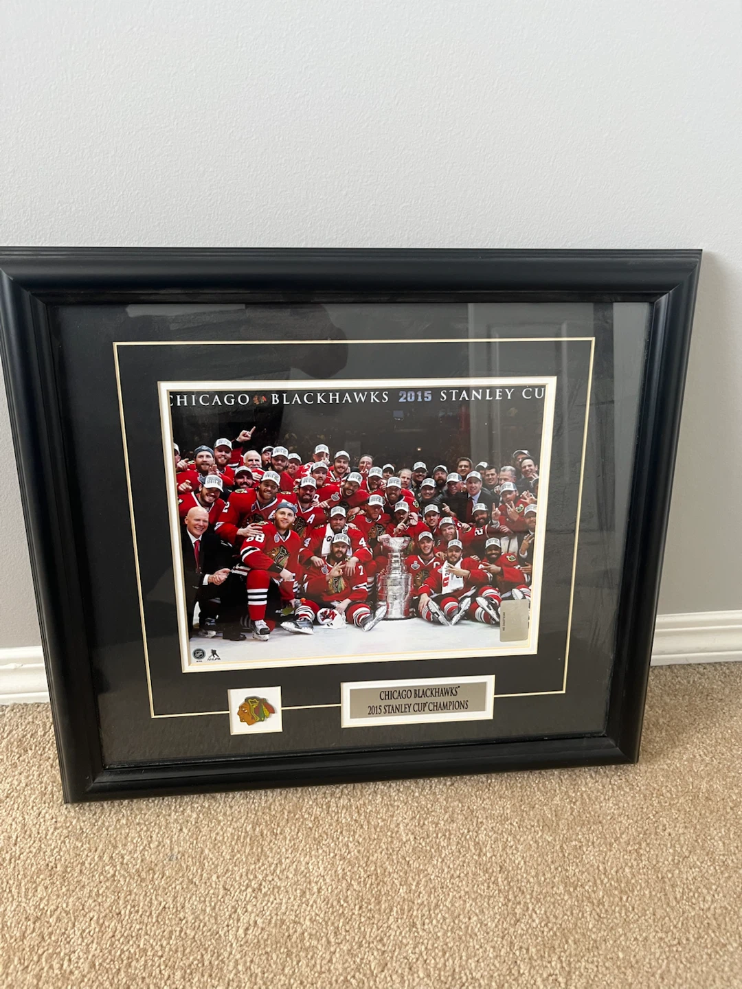 Chicago Blackhawks Champions Plaque