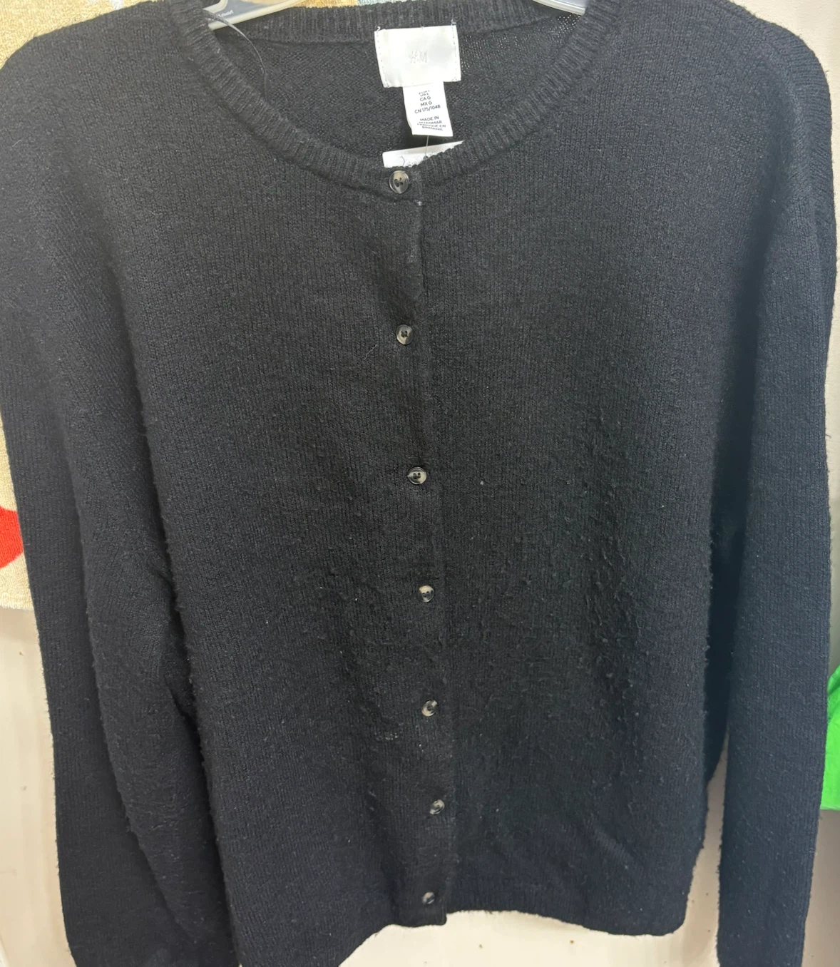 H&M Black Cardigan - Size M