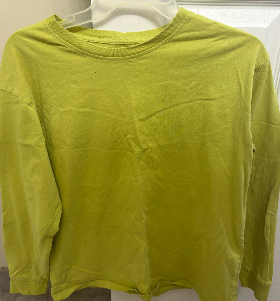 Lime Green Long Sleeve T-Shirt