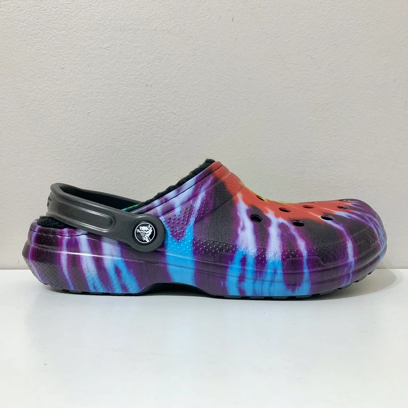 Crocs Mens Fleece Lined Tie Dye Clog/Shoes NEW - photo 2