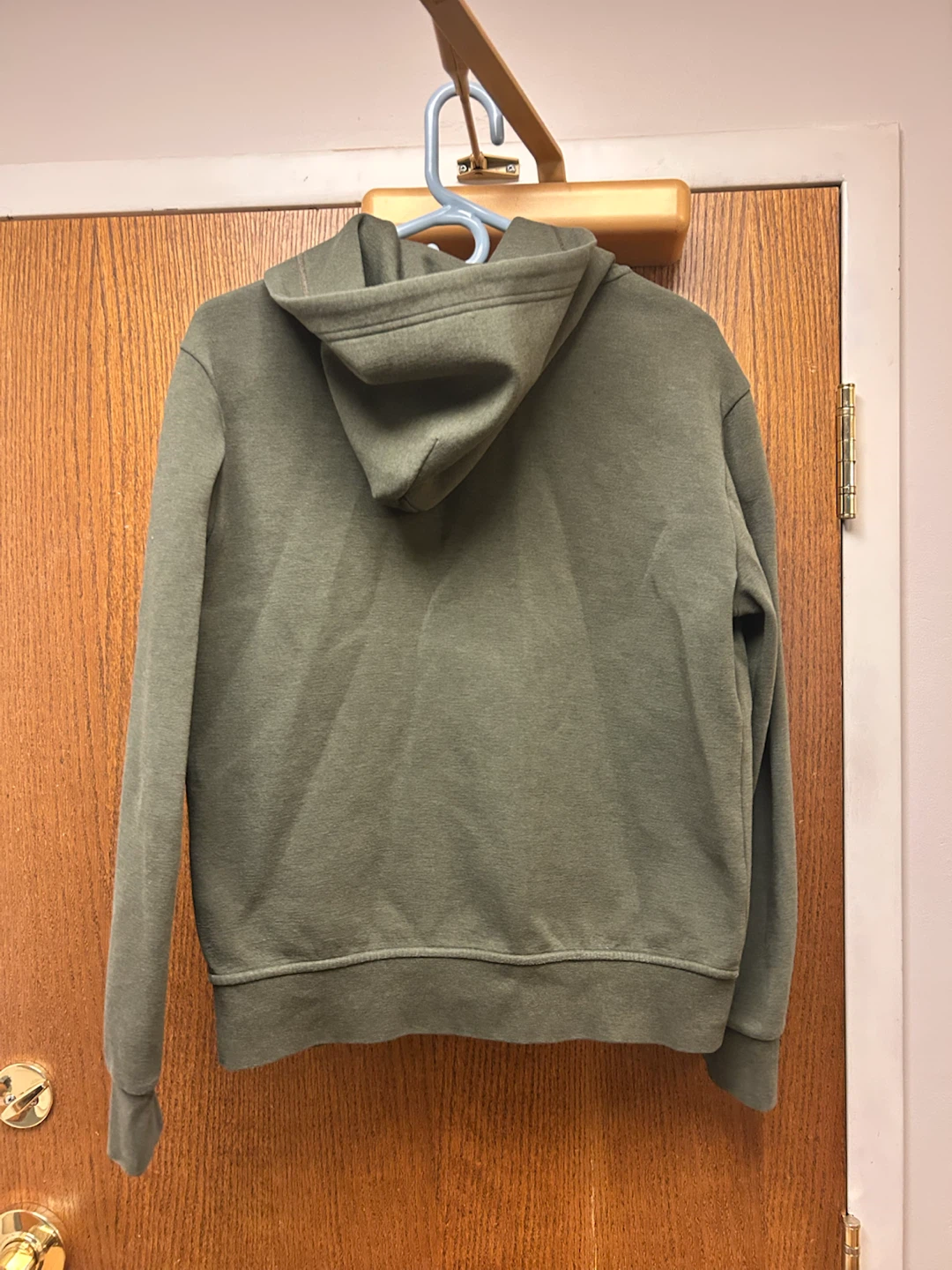 Polo Ralph Lauren Zip-Up Hoodie - Olive Green - Size S - photo 3