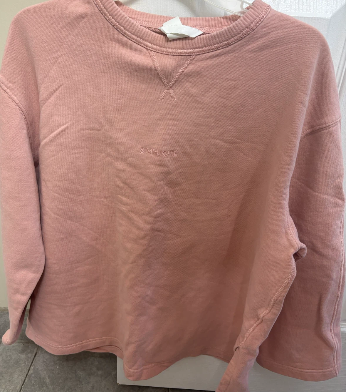 Pink Crewneck Sweatshirt