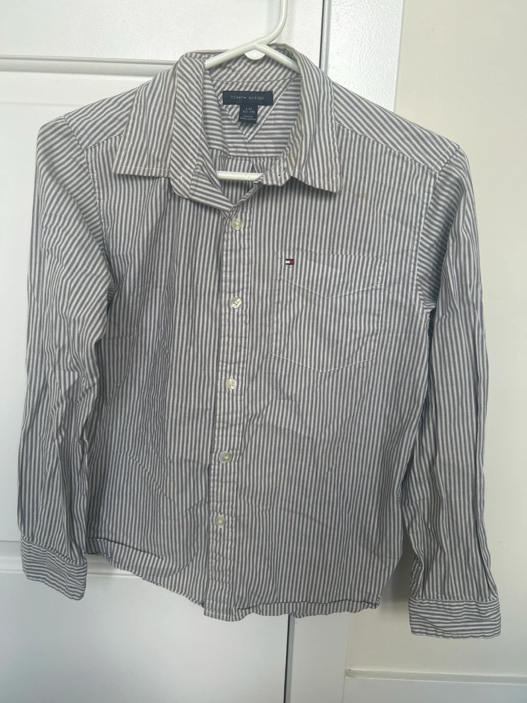 Tommy Hilfiger Striped Button-Up Shirt