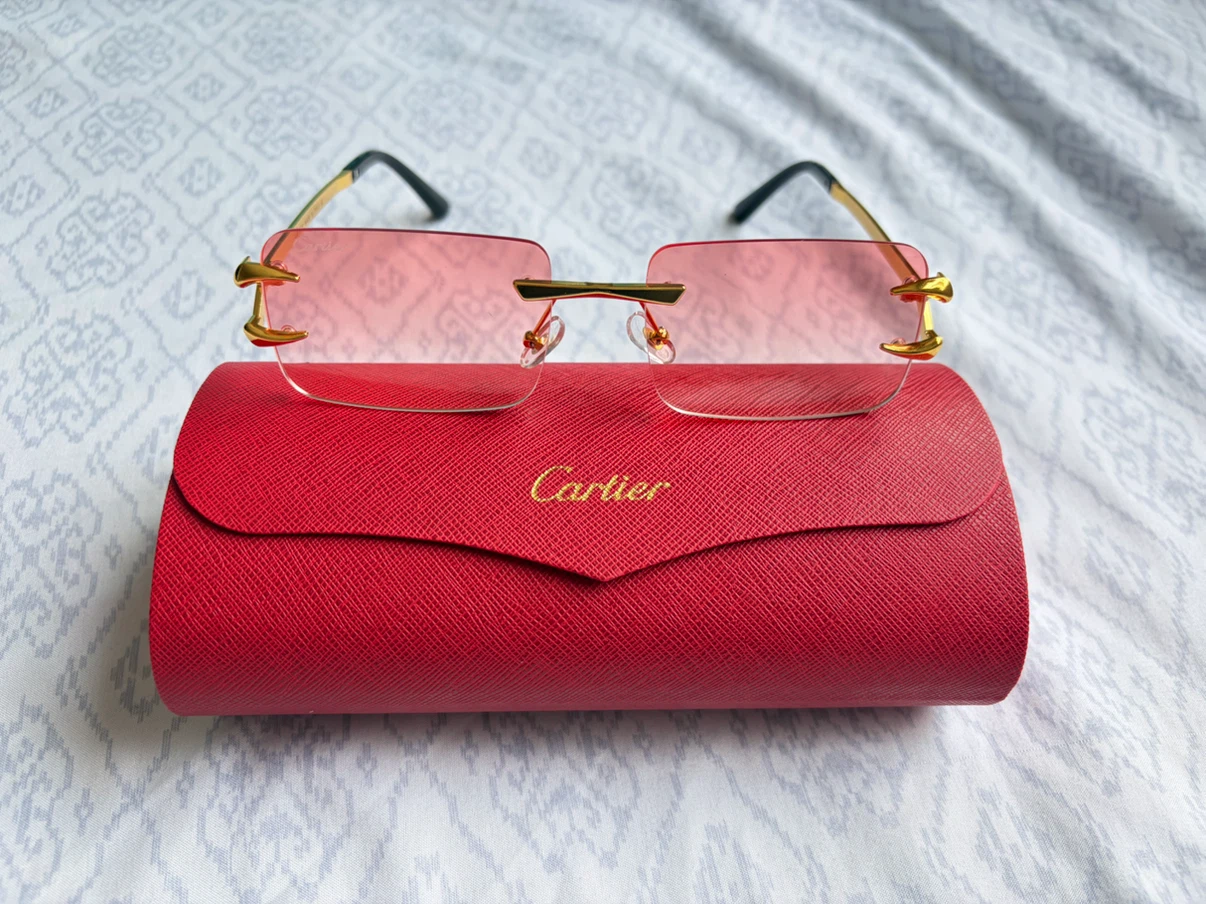 Cartier Rimless Sunglasses