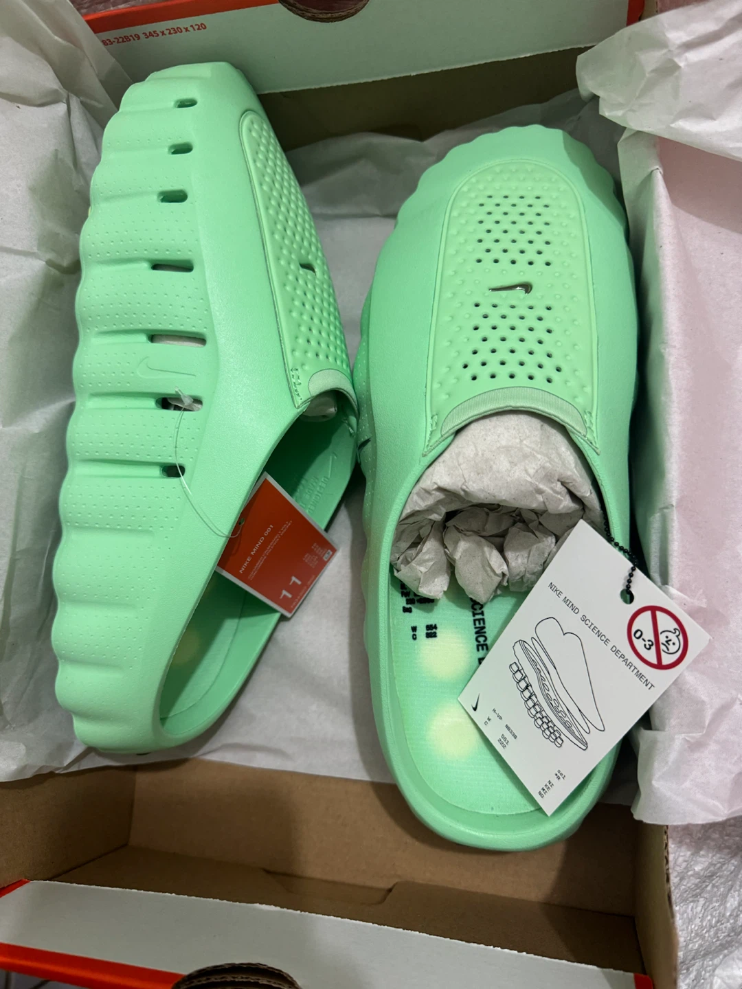Nike Mind 001 Slide Cucumber Calm - photo 3