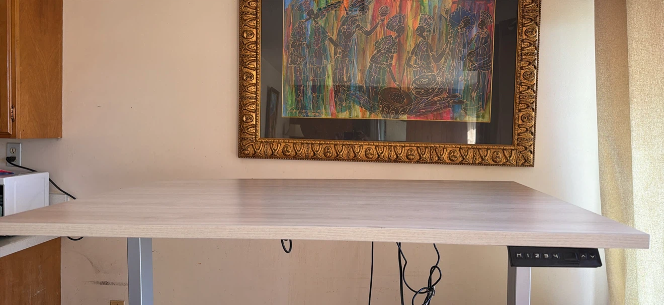 Light oak electric standing desk - photo 2