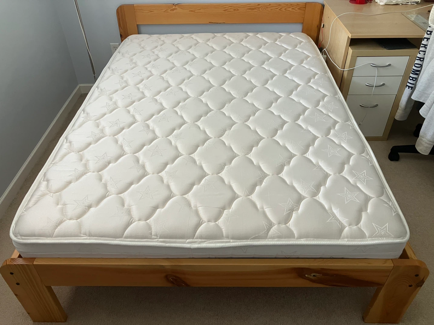 Full/Double size Wooden bed frame NO mattress