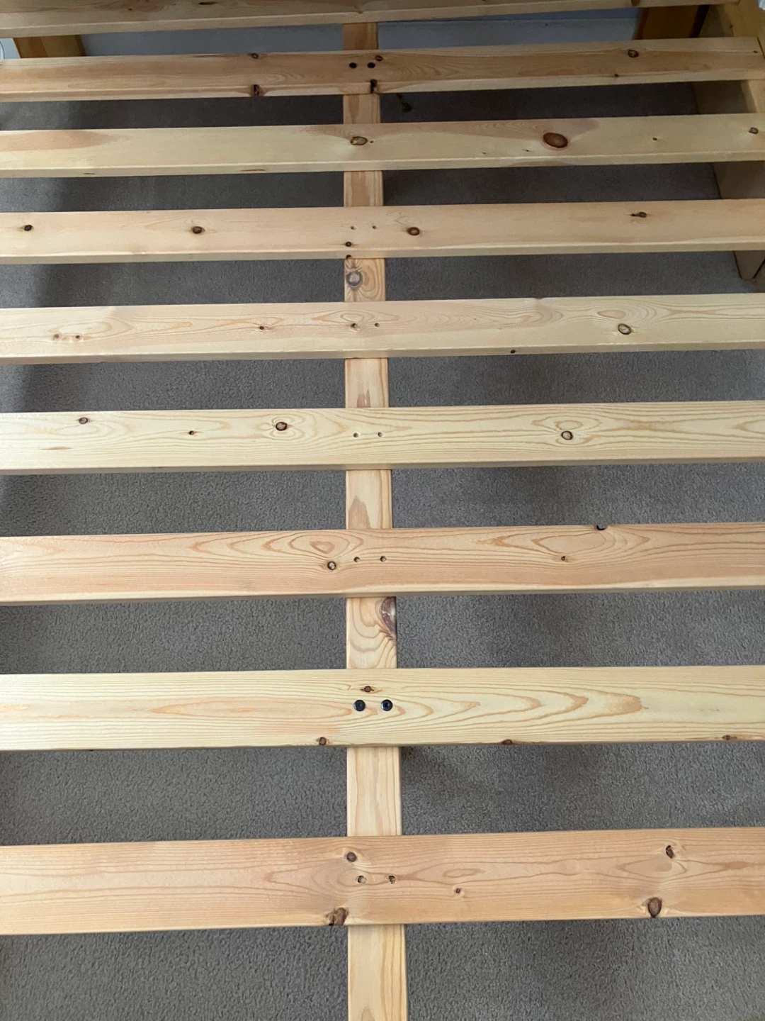 Full/Double size Wooden bed frame NO mattress - photo 3