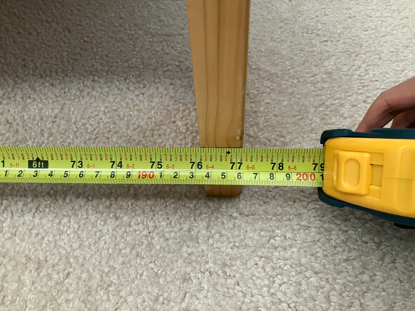 Full/Double size Wooden bed frame NO mattress - photo 4