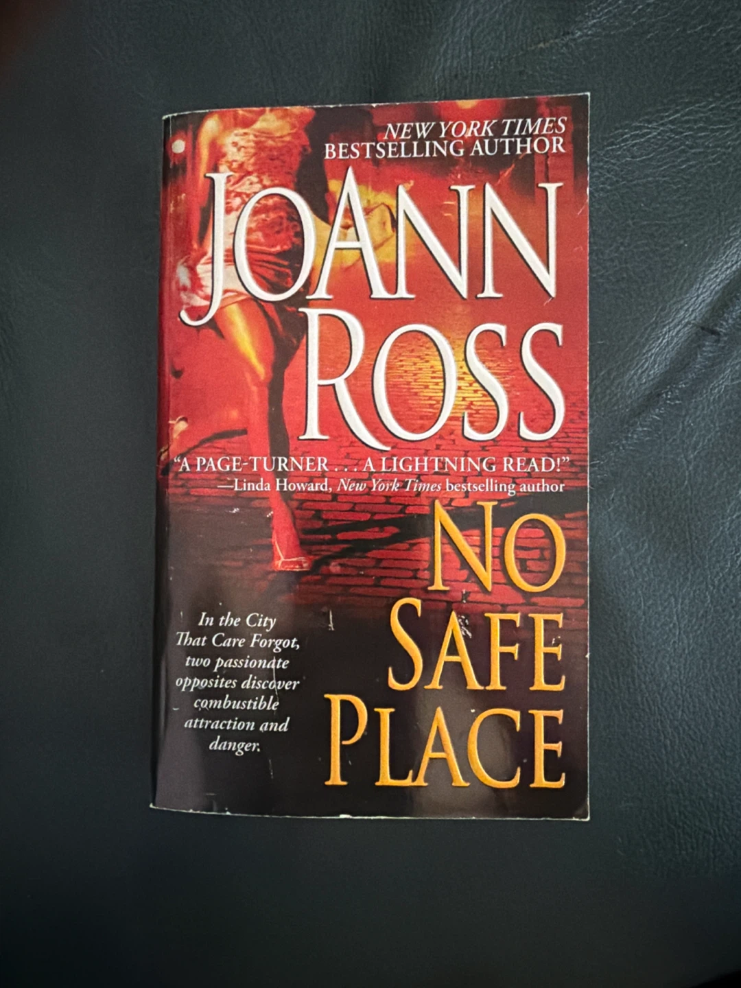 Joann Ross No Safe Place Paperback Book