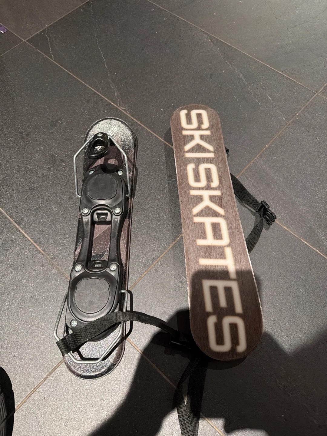 SkiSkates Short Skis for Winter Boots