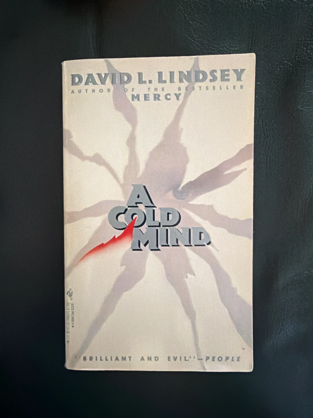 A Cold Mind by David L. Lindsey Paperback Book