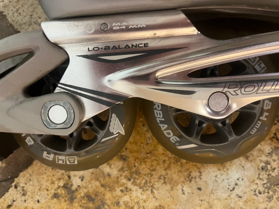 8.5 Ladies Grey Rollerblades - “Spark W Pro” - photo 5