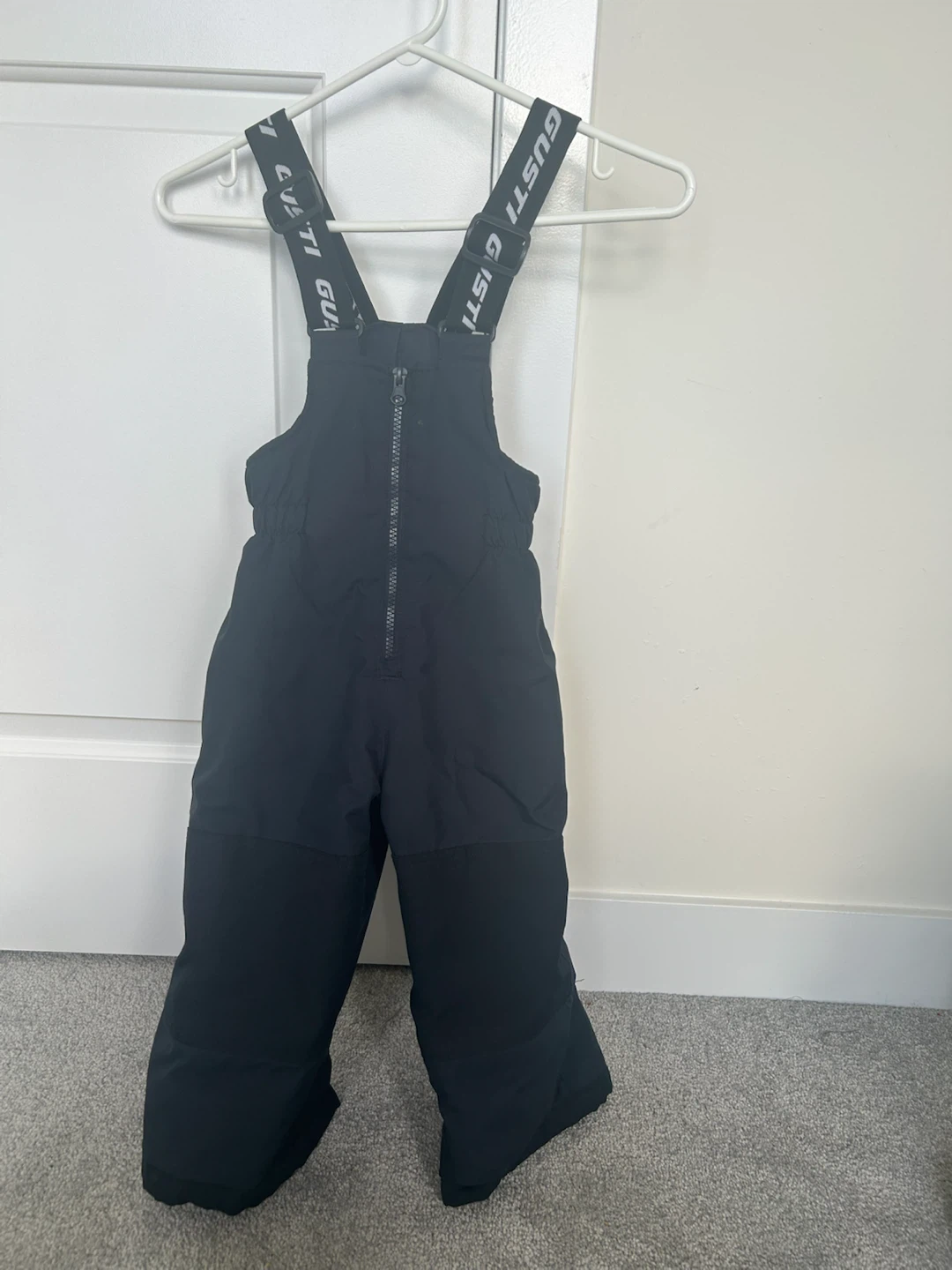 Gusti Canada Black Snow Bib Overalls