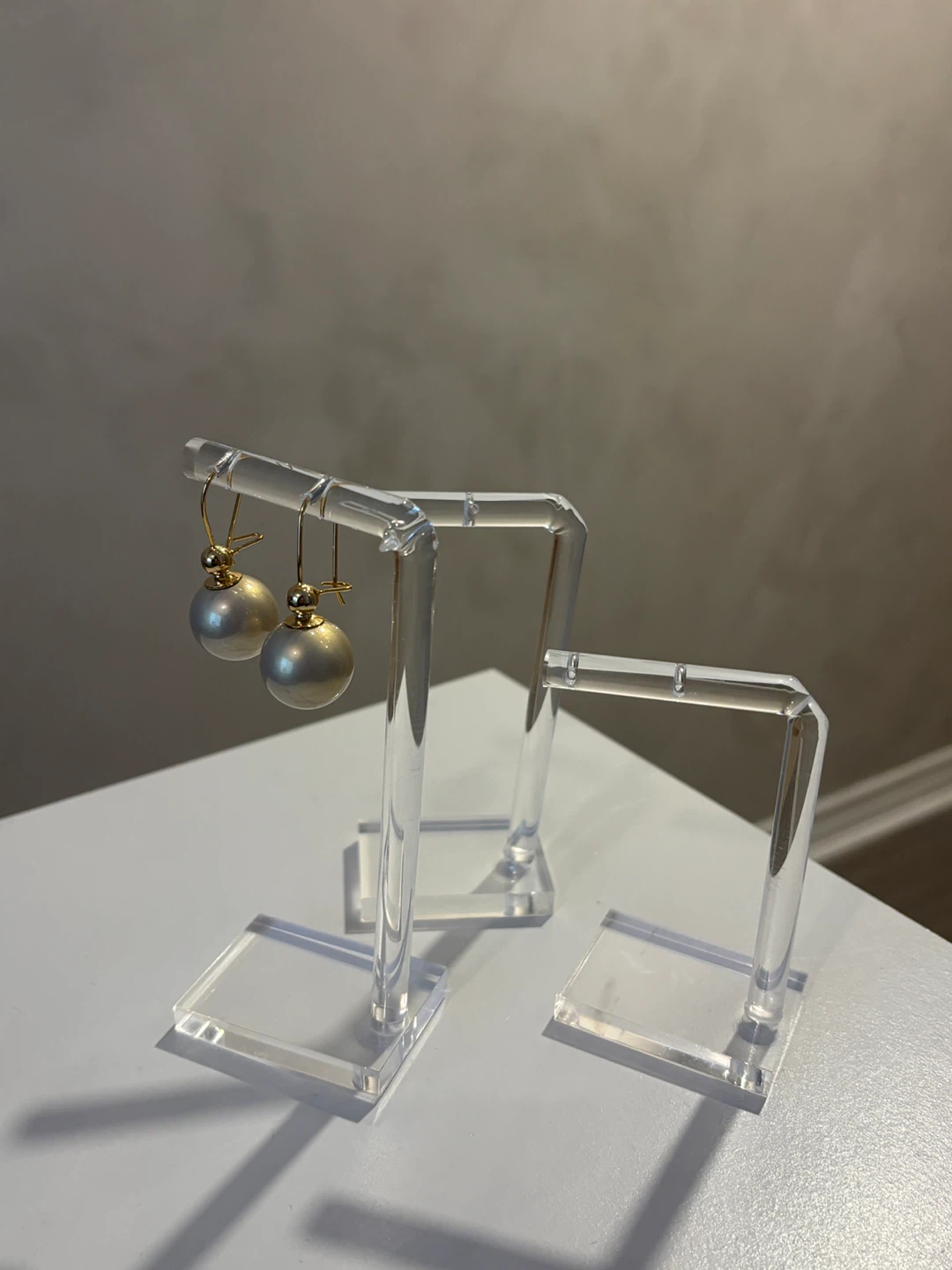 Clear Acrylic Earring Display Stands