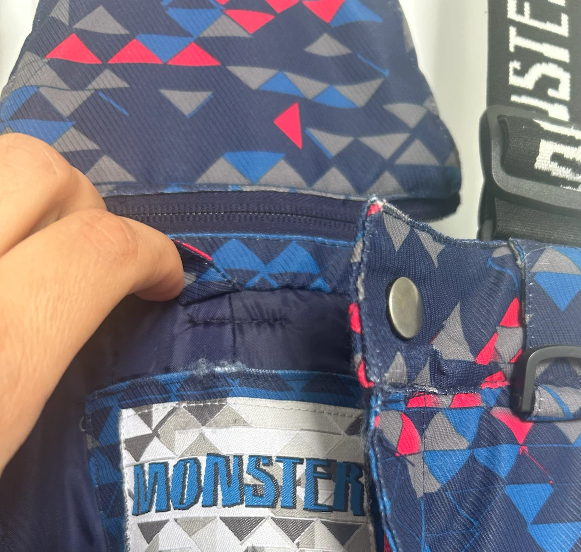 Monster Kids Ski Snow Bib Pants - photo 2